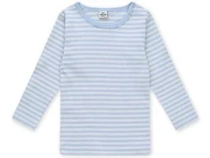 T-shirt fra Mads Nørgaard i lyseblå og råhvide striber